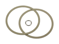 Oil strainer gasket set with sump sealing ring. Porsche 914 - 021198031B, 017.494, N0138051 Oil strainer gasket set with sump sealing ring. Porsche 914 - 021198031B, 017.494, N0138051