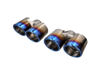 DesignTek Tubos de escape de acero inoxidable, 'TITANIUM' para Porsche 997.2 2010>> - 3606409722, 99711115130, 99711135130, 99711198330, 99711115230, 99711135230, 99711198430, 99711198234, 99711198134