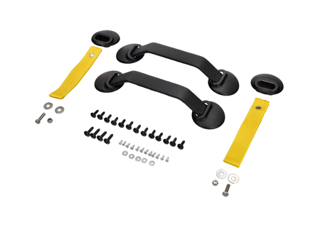 RS door panel hardware kit, Yellow. Porsche 911/930/964/993 - 964555830YW, 96455503X00, 28041121039, 964555251008YR RS door panel hardware kit, Yellow. Porsche 911/930/964/993 - 964555830YW, 96455503X00, 28041121039, 964555251008YR