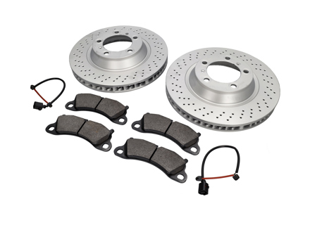 Bremsbeläge und Bremsscheibenpaket VORN Porsche 991 S 3.8L - 99135240301, 99135240401, 99135140302, 99735140402
