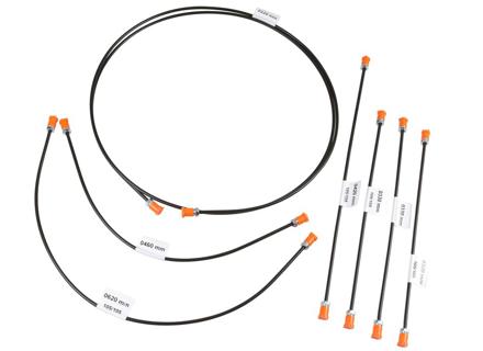 Remleiding set. Porsche 356 / 356A - 64442305, 64442306, 64442313, 64442314, 69535260201, PCG42305 - EQ698008, 1661500910