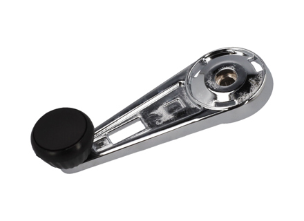 Manovella per finestra, in cromo. Porsche 911 1965-77 - 91154247102, 91154247100