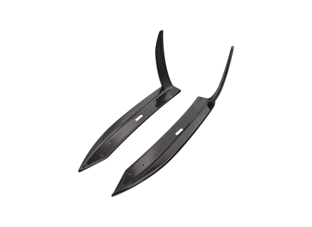 DIVISORES DE PARACHOQUES TRASERO EN CARBONO 991.2 C4 / GTS 2017-19 - 99150502263, 99150502264, 99150502265