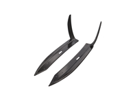 ACHTERBUMPER SPLITTERS IN CARBON 991.2 C4 / GTS 2017-19 - 99150502263, 99150502264, 99150502265 ACHTERBUMPER SPLITTERS IN CARBON 991.2 C4 / GTS 2017-19 - 99150502263, 99150502264, 99150502265