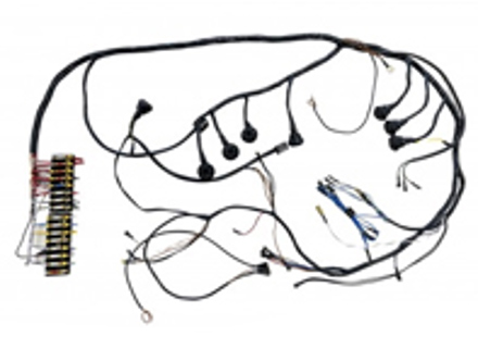 Cablaggio vano bagagli a sinistra. Porsche 911/912 1969 90161200102 - 90161200102