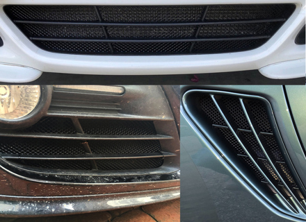 Kit griglia radiatore paraurti anteriore e prese d'aria laterali Porsche 987 Gen 2 Cayman Kit griglia radiatore paraurti anteriore e prese d'aria laterali Porsche 987 Gen 2 Cayman