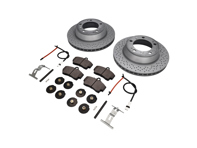 REAR Brake Pads and Brake Disc Package. Porsche 997 C2 Zimmermann - 99635240104, 98635293911, 99661236501, 99635208600, 99635208602, 99635295901 REAR Brake Pads and Brake Disc Package. Porsche 997 C2 Zimmermann - 99635240104, 98635293911, 99661236501, 99635208600, 99635208602, 99635295901