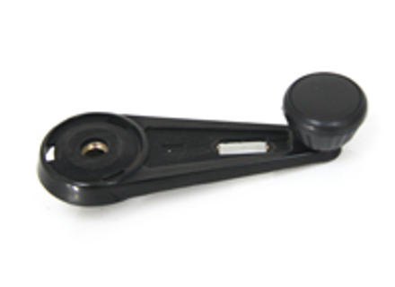 Manivela de ventana, Negro. Porsche 911 1974-83 - 1688300100, 91154247101, 91154247103