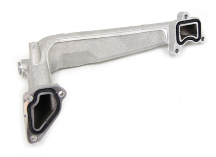 Water pump tube. Porsche 991.1 - 9A110602502, 0PB121512A, 0PB121512