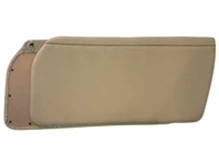 Conjunto de paneles de puerta, Basketwave, en Crema. Porsche 914 - 91455501711702, 91455501711, 91455528315