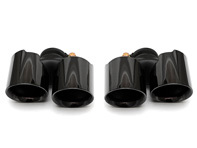 Exhaust Deluxe Quad-Style Tail Pipe Black Chrome. Porsche 997.1 Carrera - 99711115100, 99711115101, 99711198150, 99711198111, 99711115200, 99711115201, 99711198210, 99711198211 Exhaust Deluxe Quad-Style Tail Pipe Black Chrome. Porsche 997.1 Carrera - 99711115100, 99711115101, 99711198150, 99711198111, 99711115200, 99711115201, 99711198210, 99711198211