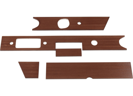 Set di rivestimenti per cruscotto in legno. Porsche 911 1965-68 RHD (guida a destra) - 90155204220 - DAB111122 Set di rivestimenti per cruscotto in legno. Porsche 911 1965-68 RHD (guida a destra) - 90155204220 - DAB111122