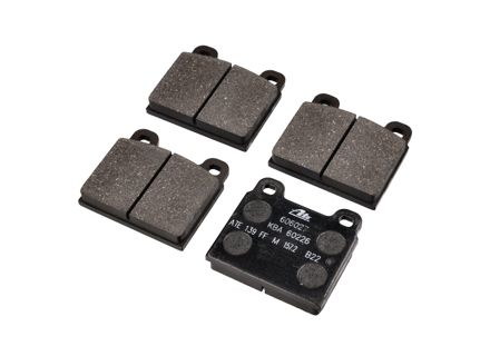 Remblokken, Voor. Porsche 911 1965-83 - 91135195002ATE, 91135195006, 91135195001, 91135195002, 91135195008