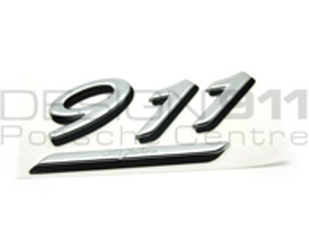 911 30 jaar feestbadge. Porsche 911 1965>> - 964.559.221.01.4PU, 964559221014PU, 96455922101, 964.559.221.01