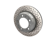 Brake disc rotor, Rear. Porsche Boxster 987/981/982 / Cayman 987C/981C/982C - 98735240101