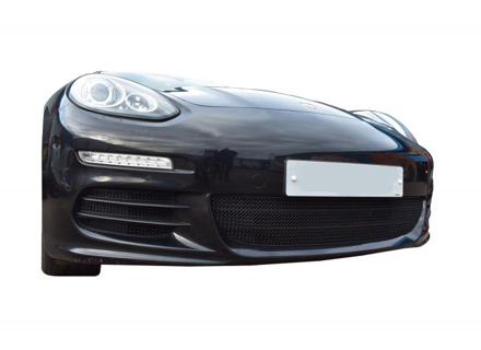 Parachoques delantero de acero inoxidable. Parrilla delantera ZunSport. Porsche Panamera 970 Facelift con cámara de conducción. - ZPR104313, ZPR104313B - ZPR104313, ZPR104313B