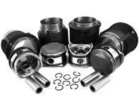Big bore piston and cast cylinder kit 86mm. Porsche 356C / 912 - 0081186PS, 008 11 86PS Big bore piston and cast cylinder kit 86mm. Porsche 356C / 912 - 0081186PS, 008 11 86PS