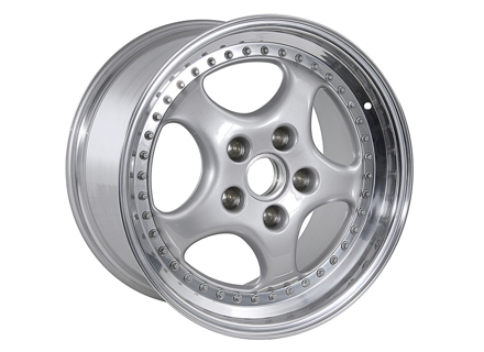 18-Zoll-Leichtmetallrad hinten, Silbermetallic. Porsche 964 Turbo 3.6L - 96536214000, 96536213600 18-Zoll-Leichtmetallrad hinten, Silbermetallic. Porsche 964 Turbo 3.6L - 96536214000, 96536213600