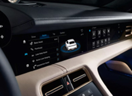 Unidad de visualización y panel de control con 'pantalla táctil'. Porsche Taycan LHD - 9J1919599F, 9J1919599M