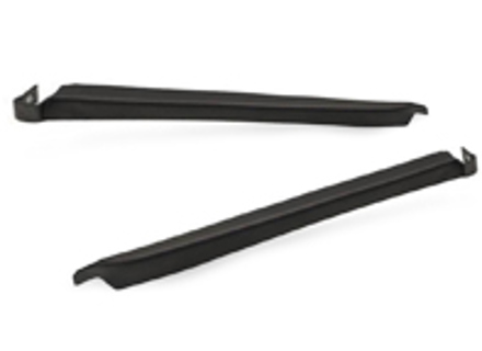 1/4 Innentür-Oberleiste hinten Vinyl. Porsche 911 1972-89 COUPE - 91155509100, 91155509200