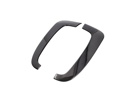 Luftauslasseinfassung des Frontflügels in Kohlefaser. Porsche 971.1 Panamera