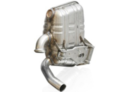 Marmitta / silenziatore di scarico. Porsche 996 Carrera 2/4 2000-01 - 99611112270, 99611112170