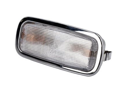 Eclairage intérieur avec lunette chromée. Porsche 356 / 911 / 912 - 90163210100 - JG.101.02 Eclairage intérieur avec lunette chromée. Porsche 356 / 911 / 912 - 90163210100 - JG.101.02