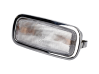 Luce interna con cornice cromata. Porsche 356/911/912 - 90163210100 - JG.101.02 Luce interna con cornice cromata. Porsche 356/911/912 - 90163210100 - JG.101.02
