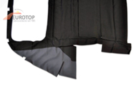 Cabriolet roof headliner. Porsche 993 - 993561HLBLK, 99356104900DEY, 99356104900