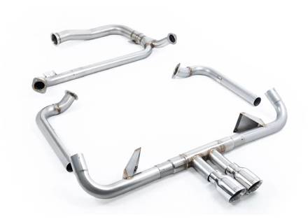 Milltek Sports Exhaust With Cat Replacement Pipe And Polished Trims. Porsche 718 GTS 2.5L - 982251052E, 982251052F, 982251052G, 982251052J, 982251052L, 982251051D, 982251051K, 982251051F, 982251051G, 982251051J, 982251051L - SSXPO144 Milltek Sports Exhaust With Cat Replacement Pipe And Polished Trims. Porsche 718 GTS 2.5L - 982251052E, 982251052F, 982251052G, 982251052J, 982251052L, 982251051D, 982251051K, 982251051F, 982251051G, 982251051J, 982251051L - SSXPO144
