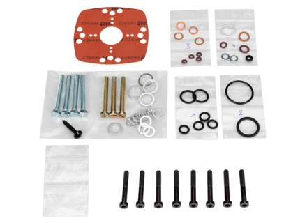 Jeu de joints de culasse de distributeur de carburant. Porsche 924 turbo - 931110907X, 93111090700, 026 TX2 008 Jeu de joints de culasse de distributeur de carburant. Porsche 924 turbo - 931110907X, 93111090700, 026 TX2 008