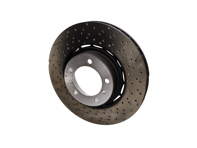 Disco freno anteriore, forato-alveolato, 350x34 mm. Porsche 992 / 982 GTS 4.0 (OE 9P1615301J / 9P1615302J) - 9P1615301J, 9P1615302J - PFR49925, PFR49926, 18803, 18804, 460.4510.70, 460.4511.70