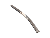 Sezione del canale della guarnizione della porta sul montante anteriore. Porsche 356 - 64450102305, 64450102306, 64450102307, 64450102405, 64450102406, 64450102407 - PRS148A, PRS148