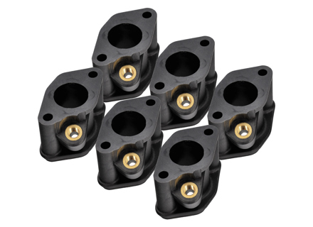 进气歧管法兰套装（6个）。适用于保时捷930 Turbo/964 Turbo。 - 93011014103