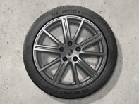 20' Panamera Turbo alloy wheels (in Adamantium) and winter tyres Original Porsche - 976044600B 20' Panamera Turbo alloy wheels (in Adamantium) and winter tyres Original Porsche - 976044600B