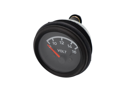 Medidor de voltaje de batería, 8-16V, Estilo VDO. Porsche 914 - 91464111510 - 1699600500
