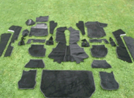 Interior Carpet Set. Porsche 928 1977-95