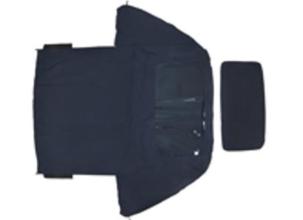 Copertura capote, Blu-Nero. Porsche 993 Cabrio - PCG561900007JW