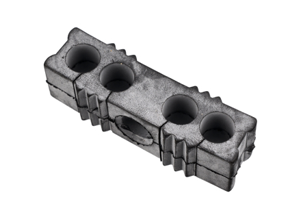 Brandstofleidingbevestiging/rubberen isolator onder de carrosserie. Porsche 928 1983-1995 - 92835655101 Brandstofleidingbevestiging/rubberen isolator onder de carrosserie. Porsche 928 1983-1995 - 92835655101