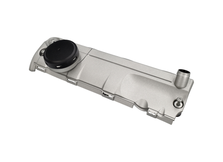 Luft-/Ölabscheider, Silber. Porsche 957 Cayenne S / GTS >>2008 - 94810723602, 94810723501