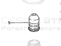 Shock Absorber Rubber Stop. Porsche 993 RS Shock Absorber Rubber Stop. Porsche 993 RS