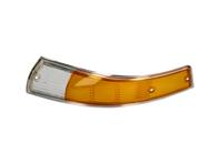 Lente del intermitente delantero con borde cromado. Porsche 911 / 912 1968-73 - 91163192103, 90163190303, 91163192203, 90163190403 - URO-009648, URO-009649