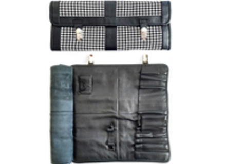 Classic tool bag black / white pepita. Porsche 911 - PCG90172110 - 911770-42 Classic tool bag black / white pepita. Porsche 911 - PCG90172110 - 911770-42