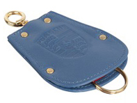 Key pouch for Porsche 356 in BLUE LEATHER - PCG0442000030B Key pouch for Porsche 356 in BLUE LEATHER - PCG0442000030B