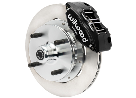 Voorrem Powerlite remklauw en rotorset met geventileerde gewone schijven. Porsche 914/4 1973-76 Wilwood - 477407075, 311615107B, 311615108B - 140-17474-R, 140-17474