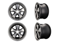 17' Fuchs Alloy Wheels SET OF 4 in Silver 7.0J & 9.0J For Porsche Car - 99936100050 17' Fuchs Alloy Wheels SET OF 4 in Silver 7.0J & 9.0J For Porsche Car - 99936100050