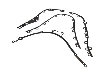 Timing case gasket set. Porsche 958 Cayenne 3.6L / 95B.1 Macan 3.0L/3.6L / 970 Panamera 3.0L - 483.950, 94610112904, 94610113004, 94810112520, 94810112720