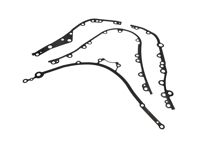 Dichtungssatz Steuergehäuse. Porsche 958 Cayenne 3.6L / 95B.1 Macan 3.0L/3.6L / 970 Panamera 3.0L - 483.950, 94610112904, 94610113004, 94810112520, 94810112720