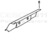 Inner Sill Panel. Porsche 993 1994-98 - 99350102100GRV, 99350102200GRV Inner Sill Panel. Porsche 993 1994-98 - 99350102100GRV, 99350102200GRV