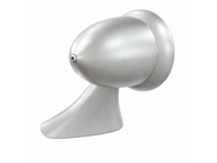 Aluminium Aero Bullet Mirror - Longhood / Universal 3.0, in Silver. Porsche 911 / 912 1965–74 - 91173102010, 91173111600, 90173111101 - AeroBulletDriverSilver_LonghoodUniversal RHD, AeroBulletDriverSilver_LonghoodUniversal LHD, AeroBulletPairSilver_LonghoodUniversal
